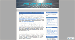 Desktop Screenshot of cyberlighthouse.wordpress.com