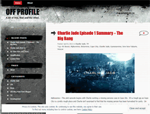 Tablet Screenshot of offprofile.wordpress.com