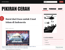 Tablet Screenshot of pikirancerah.wordpress.com