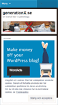 Mobile Screenshot of generationxpunktse.wordpress.com