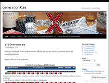 Tablet Screenshot of generationxpunktse.wordpress.com