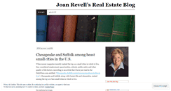 Desktop Screenshot of joanrevell.wordpress.com