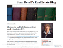 Tablet Screenshot of joanrevell.wordpress.com