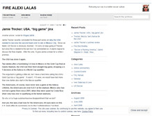 Tablet Screenshot of firelalas.wordpress.com