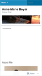 Mobile Screenshot of annemariewritesat.wordpress.com