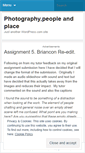 Mobile Screenshot of photosofpeople.wordpress.com
