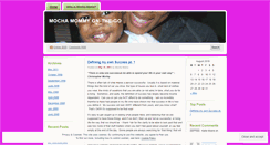 Desktop Screenshot of mochamommyonthego.wordpress.com