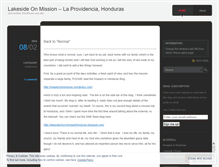 Tablet Screenshot of lakesideinhonduras.wordpress.com