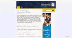 Desktop Screenshot of datingmistakes.wordpress.com