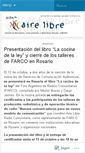 Mobile Screenshot of airelibrerosario.wordpress.com
