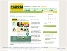 Tablet Screenshot of proges.wordpress.com