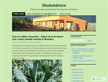 Tablet Screenshot of biodumbrava.wordpress.com