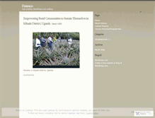 Tablet Screenshot of emesco.wordpress.com