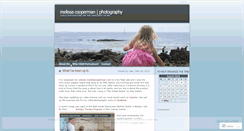 Desktop Screenshot of melissacoopermanphotography.wordpress.com