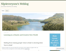 Tablet Screenshot of nlp4everyone.wordpress.com