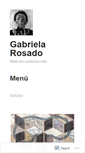 Mobile Screenshot of gabrielarosado.wordpress.com