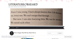 Desktop Screenshot of literatureobsessed.wordpress.com