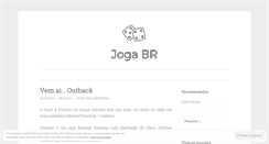 Desktop Screenshot of brjoga.wordpress.com