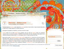 Tablet Screenshot of miviajetuviaje.wordpress.com