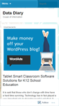 Mobile Screenshot of datadiary2012.wordpress.com