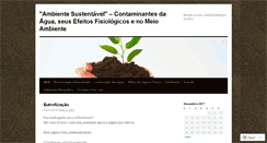 Desktop Screenshot of ambientesaudavelbiologia.wordpress.com