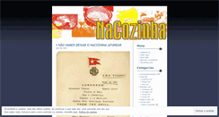 Desktop Screenshot of nacozinha.wordpress.com