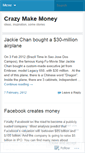 Mobile Screenshot of crazymakemoney.wordpress.com