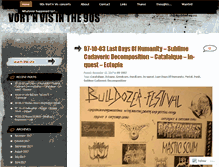 Tablet Screenshot of 90svortnvis.wordpress.com