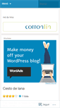 Mobile Screenshot of cottonlin.wordpress.com