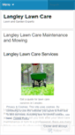 Mobile Screenshot of langleylawncare.wordpress.com