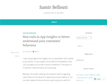 Tablet Screenshot of bellouti.wordpress.com