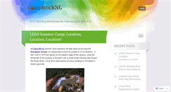 Desktop Screenshot of campbricknc.wordpress.com