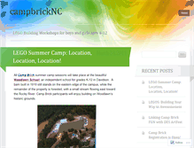 Tablet Screenshot of campbricknc.wordpress.com
