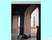 Tablet Screenshot of chieflyanalogue.wordpress.com