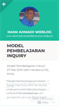 Mobile Screenshot of imamahmadi.wordpress.com
