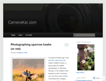 Tablet Screenshot of camerakai.wordpress.com