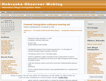 Tablet Screenshot of nebraskaobserver.wordpress.com