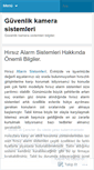 Mobile Screenshot of guvenlikkamerasistemi.wordpress.com
