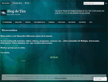 Tablet Screenshot of blogedutics.wordpress.com