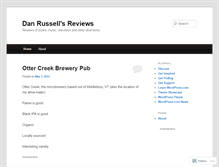 Tablet Screenshot of danrussellreviews.wordpress.com