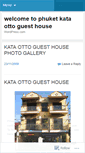 Mobile Screenshot of phuketkataottoguesthouse.wordpress.com