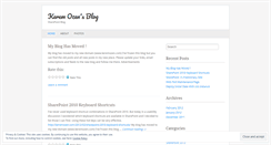 Desktop Screenshot of keremozen.wordpress.com