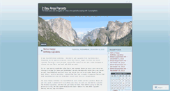 Desktop Screenshot of 2bayareaparents.wordpress.com