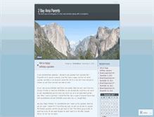 Tablet Screenshot of 2bayareaparents.wordpress.com