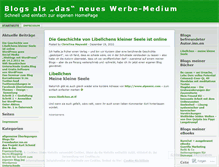 Tablet Screenshot of homepageblogs.wordpress.com