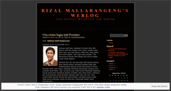Desktop Screenshot of mallarangeng.wordpress.com