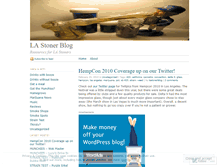 Tablet Screenshot of lastonerblog.wordpress.com