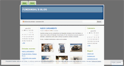 Desktop Screenshot of fundansal.wordpress.com