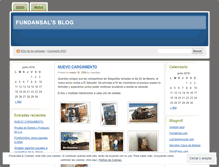 Tablet Screenshot of fundansal.wordpress.com