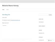 Tablet Screenshot of melanieharvey.wordpress.com